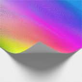 abstrakter Hintergrund, farbenfroh trendy p Geschenkpapier (Ecke)