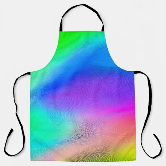 abstrakter Hintergrund, farbenfroh trendy p Schürze (Vorderseite)