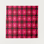 abstrakter Hintergrund. farbiges Webmuster. modern Wandteppich (Vorderseite (Horizontal))