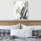 Abstrakter Hintergrund, Farbstruktur. 2 Leinwanddruck (Insitu (Schlafzimmer))