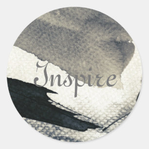 Abstrakter Hintergrund, Farbstruktur. 4 Runder Aufkleber