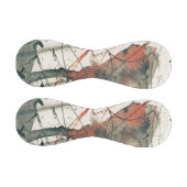 Abstrakter Hintergrund, Farbstruktur. 5 Baseball (Paneele)