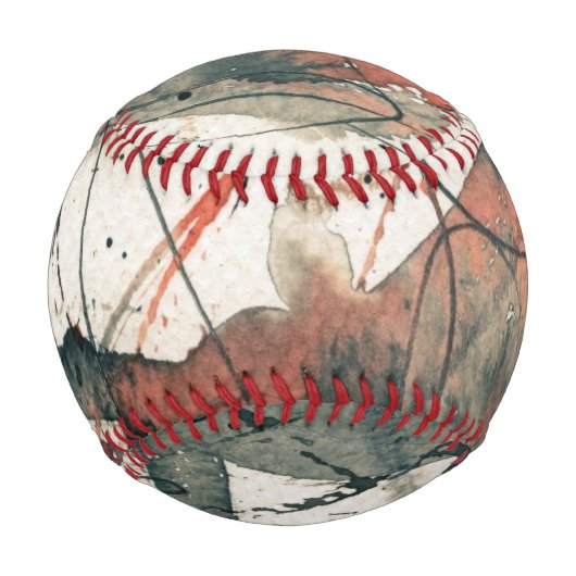 Abstrakter Hintergrund, Farbstruktur. 5 Baseball (Vorderseite)