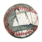 Abstrakter Hintergrund, Farbstruktur. 5 Baseball (Vorderseite Links)