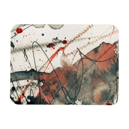 Abstrakter Hintergrund, Farbstruktur. 5 Magnet (Horizontal)