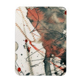 Abstrakter Hintergrund, Farbstruktur. 5 Magnet (Vertikal)