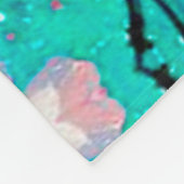 Abstrakter Hintergrund Fleecedecke (Ecke)
