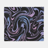 Abstrakter Hintergrund. Flüssiger Marmor. Grippe i Fleecedecke (Vorderseite (Horizontal))