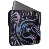 Abstrakter Hintergrund. Flüssiger Marmor. Grippe i Laptopschutzhülle (Vorne Rechts)