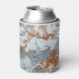 Abstrakter Hintergrund für die Gray Copper Acrylic Dosenkühler