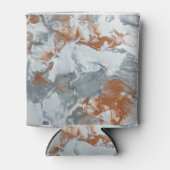 Abstrakter Hintergrund für die Gray Copper Acrylic Dosenkühler (Vorderseite)