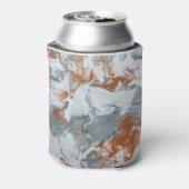 Abstrakter Hintergrund für die Gray Copper Acrylic Dosenkühler (Kanne Rückseite)