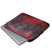 Abstrakter Hintergrund für farbiges Bild #2 Laptopschutzhülle (Vorne Knopf)