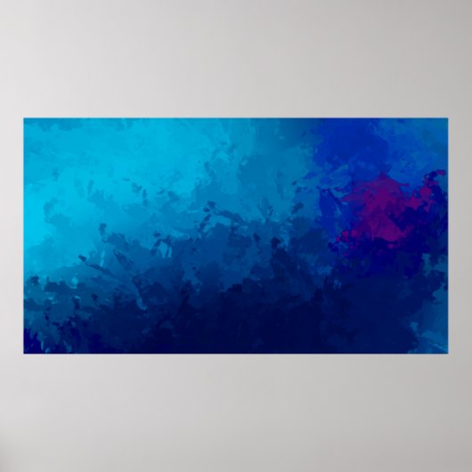 Abstrakter Hintergrund gebürstet. Pinselstrich Poster (Vorne)