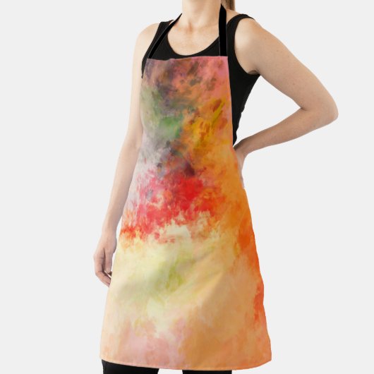 Abstrakter Hintergrund gebürstet. Pinselstrich Schürze (InSitu)