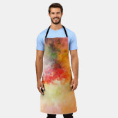 Abstrakter Hintergrund gebürstet. Pinselstrich Schürze (Getragen)