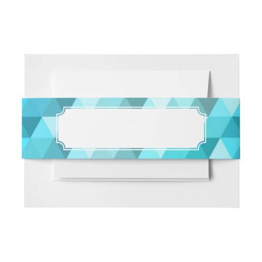 Abstrakter Hintergrund gemacht vom Mosaikmuster Einladungsbanderole (Vorderseite Beispiel)