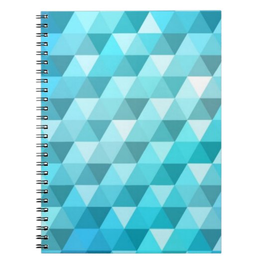 Abstrakter Hintergrund gemacht vom Mosaikmuster Notizblock (Vorderseite)