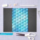 Abstrakter Hintergrund gemacht vom Mosaikmuster Seidenpapier (Handwerk)