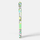 Abstrakter Hintergrund geometrischer Pastellfarben Case-Mate iPhone Hülle (Rückseite / Links)