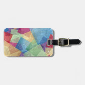 Abstrakter Hintergrund Gepäckanhänger (Vorderseite horizontal)