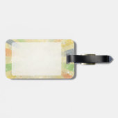 Abstrakter Hintergrund Gepäckanhänger (Rückseite horizontal)