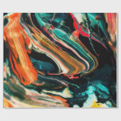 Abstrakter Hintergrund Geschenkpapier (Flach)