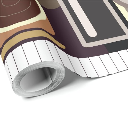 Abstrakter Hintergrund Geschenkpapier (Rolleneckpunkt)