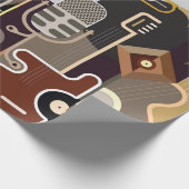 Abstrakter Hintergrund Geschenkpapier (Ecke)