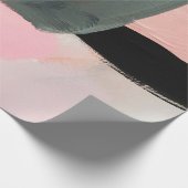 Abstrakter Hintergrund gestrichen. Abstrakte Kunst Geschenkpapier (Ecke)