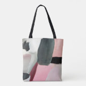 Abstrakter Hintergrund gestrichen. Abstrakte Kunst Tasche (Rückseite)