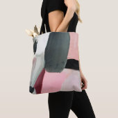 Abstrakter Hintergrund gestrichen. Abstrakte Kunst Tasche (Von Nahem)