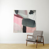Abstrakter Hintergrund gestrichen. Abstrakte Kunst Wandteppich (Beispiel (Horizontal))