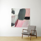 Abstrakter Hintergrund gestrichen. Abstrakte Kunst Wandteppich (Beispiel)