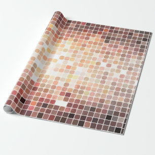 abstrakter Hintergrund. Goldmosaik. Veranschaulich Geschenkpapier