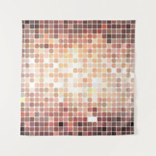 abstrakter Hintergrund. Goldmosaik. Veranschaulich Wandteppich