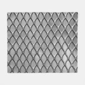 Abstrakter Hintergrund grau Fleecedecke (Vorderseite (Horizontal))