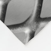 Abstrakter Hintergrund grau Fleecedecke (Ecke)
