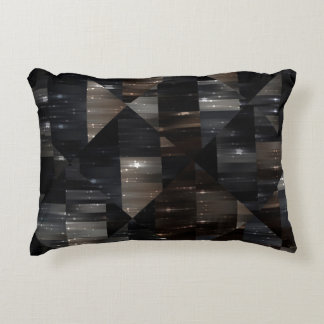 abstrakter Hintergrund. Grau-Mosaik-Abbildung digi Dekokissen