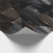 abstrakter Hintergrund. Grau-Mosaik-Abbildung digi Geschenkpapier (Ecke)