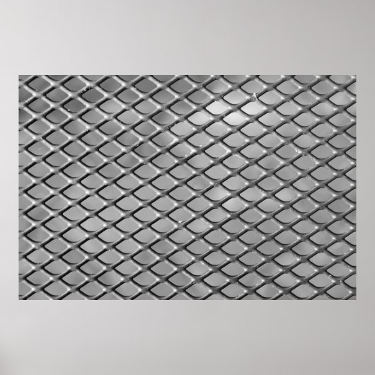 Abstrakter Hintergrund grau Poster (Vorne)