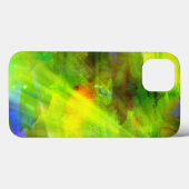 abstrakter Hintergrund, grün, gelb Case-Mate iPhone Hülle (Rückseite (Horizontal))