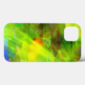 abstrakter Hintergrund, grün, gelb Case-Mate iPhone Hülle (Rückseite (Horizontal))