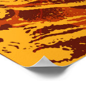 Abstrakter Hintergrund Grunge Vintage Textur Grafi Poster (Ecke)