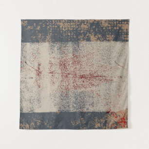 Abstrakter Hintergrund Grunge Vintage Textur Grafi Wandteppich
