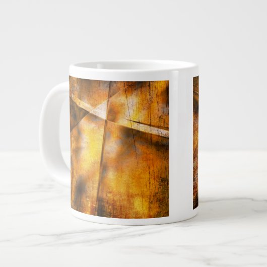 abstrakter Hintergrund Jumbo-Tasse (Vorderseite Links)
