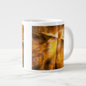 abstrakter Hintergrund Jumbo-Tasse (Vorderseite Rechts)