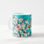 Abstrakter Hintergrund Kaffeetasse (Vorderseite Links)