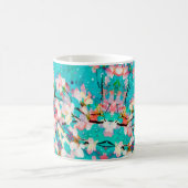 Abstrakter Hintergrund Kaffeetasse (Mittel)