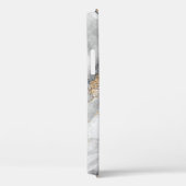 abstrakter Hintergrund, kreative Textur der weißen Case-Mate iPhone Hülle (Rückseite / Rechts)